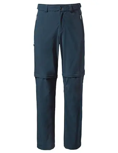 Produktbild: VAUDE Herren Mens Farley Stretch T-zip Pants Iii Hose, Dark Sea, 52 Kurz EU