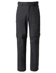 Produktbild: VAUDE Herren Mens Farley Stretch T-zip Pants Iii Hose, Schwarz, 50 Kurz EU