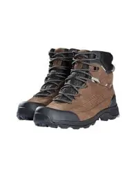 Produktbild: VAUDE wasserdichte Trekking- und Wanderschuhe für Herren “TRK Skarvan Tech Mid STX”, nachhaltige Wanderschuhe aus Leder für Wandertouren, bequeme und rutschfeste Outdoorschuhe in braun
