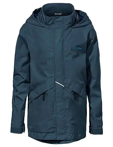 Produktbild: VAUDE Unisex Kinder Kids Escape Light Jacket Iii, Dark Sea, 140 EU