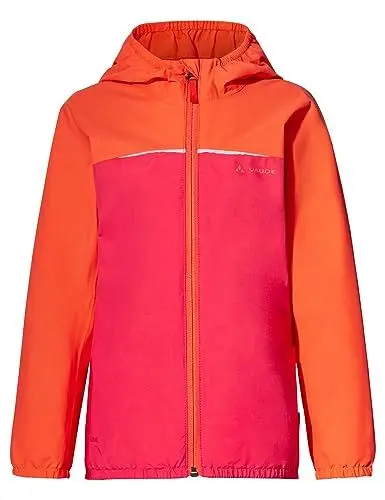 Produktbild: VAUDE Unisex Kinder Kids Turaco Jacket Ii, Bright Pink/orange, 134-140 EU