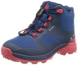 Produktbild: VAUDE Kinder-Wanderschuhe “Lapita II Mid STX”, Outdoor-Sportschuh für Jungen und Mädchen, wasserfeste Wanderhalbschuhe in Größe 31, bright pink