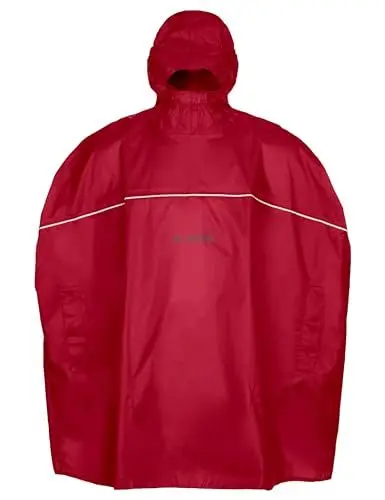 Produktbild: VAUDE Unisex Kinder Kids Grody Poncho, Indian Red, S EU