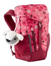 Produktbild: VAUDE Kinderrucksack Ayla für Mädchen & Jungen, komfortabler Wanderrucksack Kinder 6 L in pink, wetterfester Kindergartenrucksack mit innovativem Tragesystem & reflektierenden Elementen