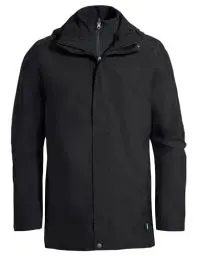 Produktbild: VAUDE Herren Mens Idris 3in1 Parka Iii Doppeljacke, Schwarz, M EU