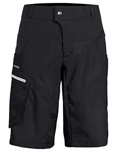 Produktbild: VAUDE Radhose Qimsa Shorts für Herren – Fahrradhose für Radtouren und MTB, Atmungsaktive Radlerhose, Recycelte Materialien, Gepolsterte Innenhose, Nachhaltig