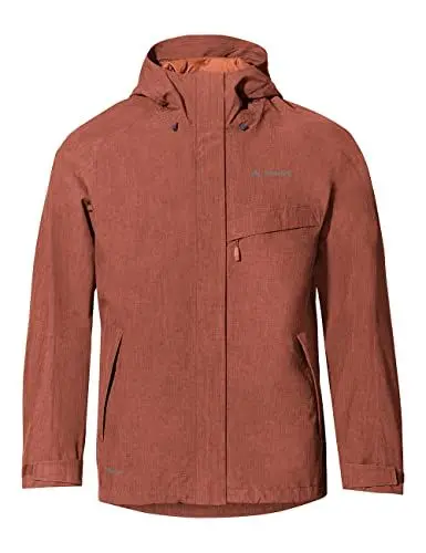 Produktbild: VAUDE Regenjacke – Rosemoor Jacket II, Regenjacke Herren wasserdicht und atmungsaktiv, funktionale 2-Lagen Outdoorjacke, Wassersäule 10.000 mm, Übergangsjacke oder Fahrradjacke