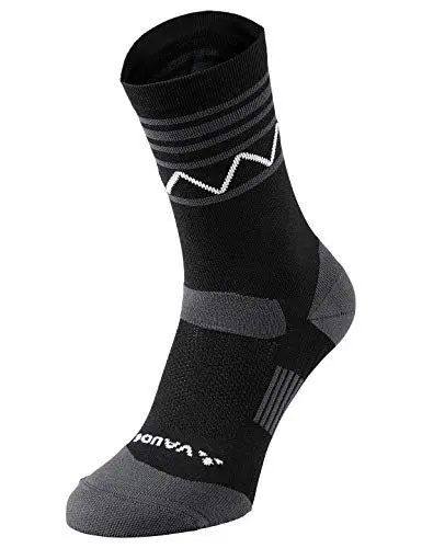 Produktbild: VAUDE Unisex Bike Socks Mid Accessories, Black/white, 45-47 EU