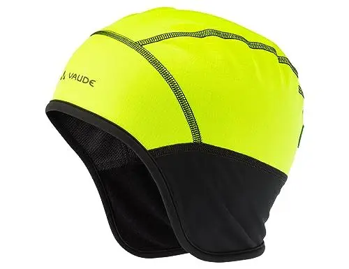 Produktbild: VAUDE Unisex Bike Windproof Cap Iii Helm-Unterziehmütze, Neon Yellow, L EU