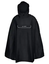 Produktbild: VAUDE Valdipino Rad-Regenponcho - Leicht, Wasserdicht & Umweltfreundlich | Bluesign®-zertifiziert | mit Eco Finish | Integrierte Tasche | VAUDE Green Shape-Label