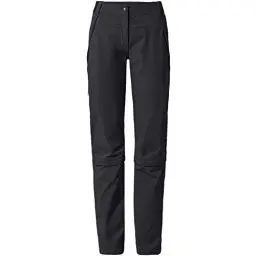 Produktbild: VAUDE Wanderhose Damen Farley Stretch Capri T-Zip III, wasserabweisende Zip-Off Trekkinghose, bequeme Stretch-Wanderhose – strapazierfähig & schnelltrocknend