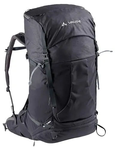 Produktbild: VAUDE Wanderrucksack Brenta 44+6l, wasserabweisender Rucksack Damen & Herren, komfortabler Trekkingrucksack mit integrierter Regenhülle, praktische Fächeraufteilung