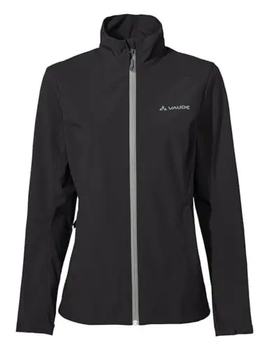 Produktbild: VAUDE Women's Hurricane Jacket IV - Softshelljacke Damen, Winddichte & Atmungsaktive Outdoor-Jacke, Recycelte Materialien, Nachhaltig Hergestellt