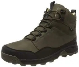 Produktbild: VAUDE wasserdichte Wanderschuhe für Herren “HKG Core Mid STX”, wetterfester Trekkingschuh für leicht alpines Gelände, bequeme und rutschfeste Wanderstiefel in schwarz