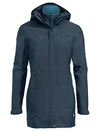 Produktbild: Vaude Damen Doppeljacke Women's Idris 3in1 Parka II, steelblue, 36, 41103