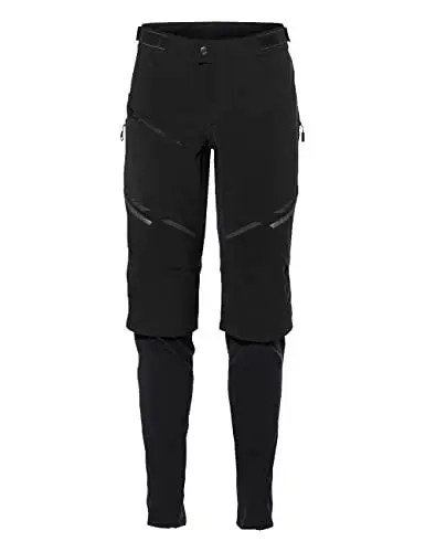 Produktbild: VAUDE Herren Mens Virt Softshell Pants Ii Hose, Black/Black, XL EU