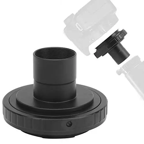 Produktbild: VBESTLIFE 0,965-Zoll-T-Mount-Adapter und Objektivadapterring, Teleskop-T-Mount-Adapter, für Pentax K-Mount-Kamera