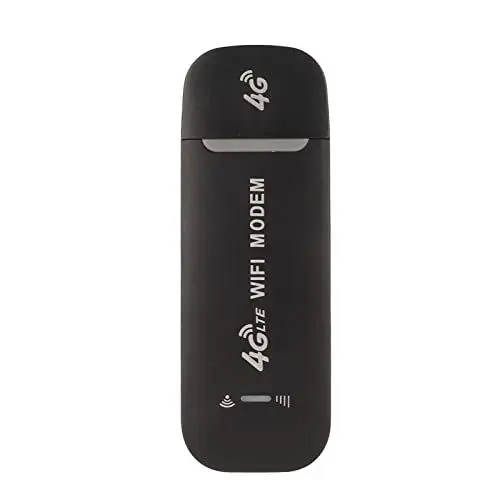 Produktbild: VBESTLIFE Tragbarer 4G-LTE-USB-WLAN-Router Mit SIM-Kartensteckplatz, 150 Mbit/s Dongle, Unterstützung für 10 Benutzer, LTE FDD B1 B3 B5