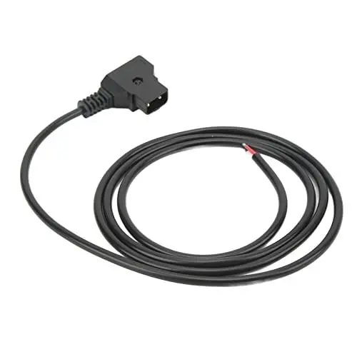 Produktbild: VBESTLIFE D Tap 2-poliges Anschlusskabel, Metall-Kupfer-vergoldetes Netzteilkabel, 1 M Lange Leitung für Pocket Cinema Camera