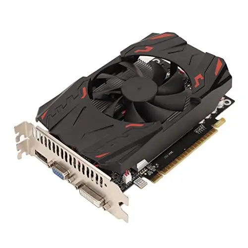 Produktbild: VBESTLIFE GTX550ti 1 GB Grafikkarte, DDR5, 128 Bit, PCI Express 1.1 X16, 625/900 MHz, Gaming-Grafikkarte mit DVI-, VGA- und HDMI-Schnittstelle