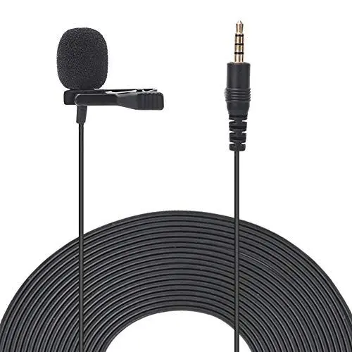 Produktbild: VBESTLIFE Lavalier-Mikrofon, Tragbares -Lavalier-Mikrofon 1,5 M 3,5 Mm Universal-Ansteckmikrofon mit Metallclip für Konferenz-Computeraufnahmen