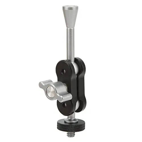 Produktbild: VBESTLIFE Magic Arm Kamerahalterung, Universeller um 360 Grad Drehbarer Kameraaufnahmeverlängerungsarm, 1/4-Zoll-Schnittstelle, für Fülllichtmikrofon(93mm)