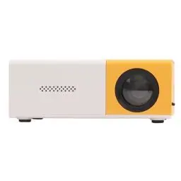 Produktbild: VBESTLIFE -Projektor, Tragbarer Projektor für Zeichentrickfilme, für Kinder, Outdoor-Filmprojektor, LED-Videoprojektor für Heimkino mit Fernbedienung (EU-Stecker)