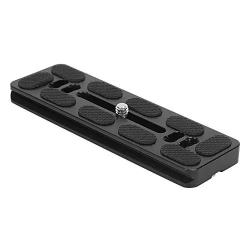 Produktbild: VBESTLIFE Schnellwechselplatte, für Arca Mount Kugelkopf, Kugelkopf-Schnellwechselplatte aus Aluminiumlegierung, mit 1/4-Zoll-Schraube(120mm)