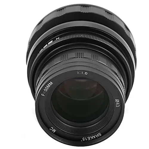 Produktbild: VBESTLIFE Tilt -Objektiv, 50 Mm F1.6 Tilt Manual Vollformat-Objektiv für M4 / 3-Mount-Kamera