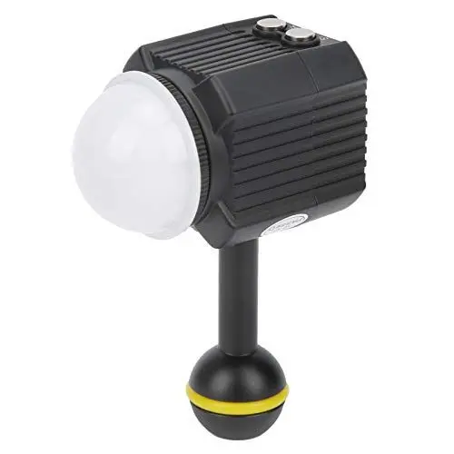 Produktbild: VBESTLIFE Unterwasser-Videoleuchte, 60 M Wasserdichtes Tauchfotografie-Fülllicht, 7500 K LED-Videoleuchte, für DSLR-Kamera, Unterwasserfotografie