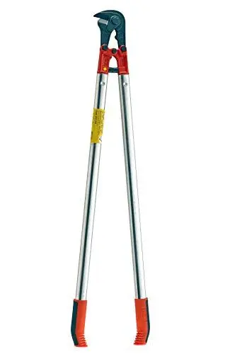 Produktbild: VBW Baustahlmattenschneider LightCUT 1000 mm (Schneidwerkzeug für flach liegende Baustähle, Leichtmetall-Griffpaar, Zwei-Komponenten Griff, Schere mit Pufferzone) 435010, Silber