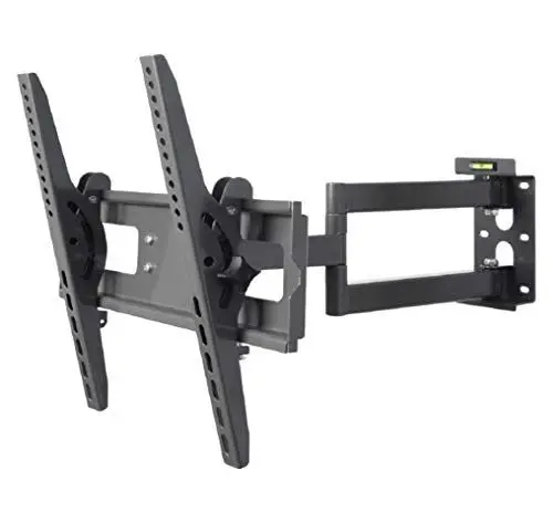Produktbild: VCM Universal TV Halterung | VESA Wandhalterung | Halter neigbar schwenkbar ausziehbar | Belastbarkeit bis zu 25kg - WS200 Schwarz
