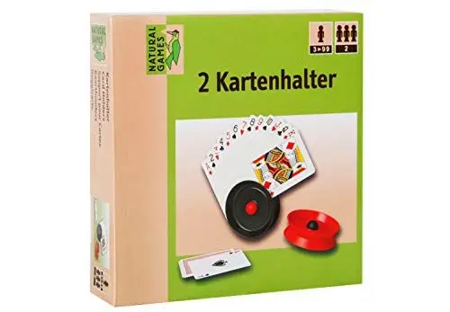 Produktbild: VEDES Großhandel GmbH - Ware 0061907076 Natural Games Kartenhalter 2 Stück