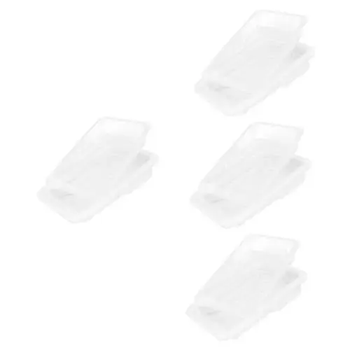 Produktbild: UKCOCO Palette 16 STK s aus Kunststoff Lackierpalette Einrahmungshammer Kirschentkerner Farbroller-Tablett Farbwanne aus Kunststoff Glasur Liner Bürste Pinsel Lieferungen Plastik