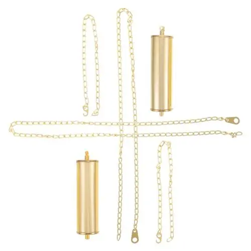 Produktbild: Veemoon 1 Satz Standuhr-Gewichte-Set Kuckucksuhr-Pendel Mit Wanduhr-Pendel-Ersatz DIY-Uhrwerk-Set Für Die Reparatur Von Wanduhren