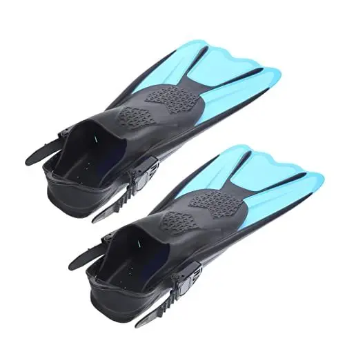 Produktbild: Veemoon Schnorchel Flossen Für Erwachsene Offene Fersen Schwimmflossen Zum Schnorcheln Und Tauchen Ideal Für Schwimmtraining Und Freizeitaktivitäten Größe