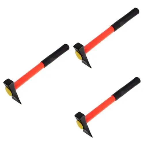 Produktbild: Veemoon 3 Stück Flache Schaufel Anti Vibrationshammer Rutschfest Reparatur Kleiner Hammer Kleiner Hammer Kleine Hämmer Professioneller Kleiner Hammer