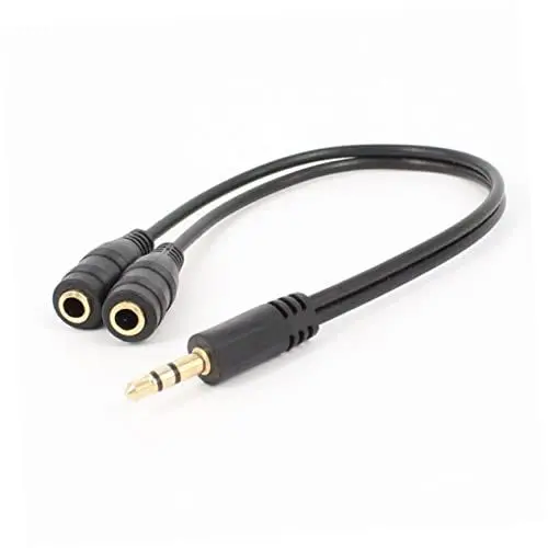 Produktbild: Veemoon Audiokabel Audiokabel Audio Y Kabel Audiodraht Videokabel Audio Zubehörkabel Audio Klinkenkabel Weiblicher Sitz Vergoldeter Adapter 2 Rca Stecker Auf Stecker Audio