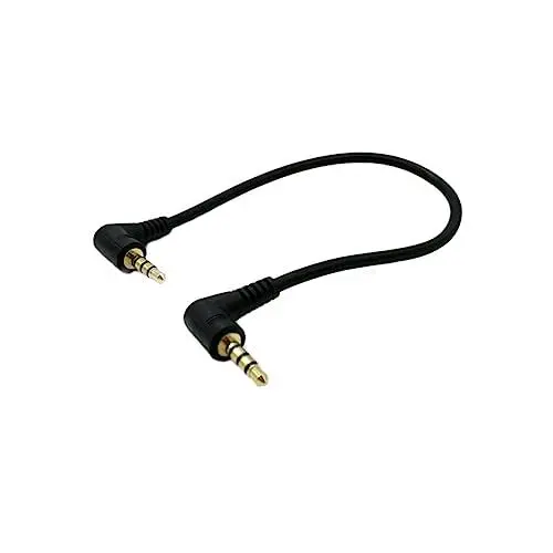 Produktbild: Veemoon Aux-Audiokabel Stereo-Audiokabel Kabelverlängerung Audiokabel (Stecker auf Stecker). Verlängerungskabel Audiokabel Stecker-zu-Stecker-Audiokabel Autokabel-Verlängerungskabel Black