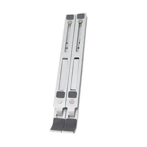 Produktbild: Veemoon Laptop-Riser Für Schreibtisch Notebook Stand Aluminium Legierung Computer Riser Faltbarer Laptophalter Mit Wärmeableitung Für Bessere Belüftung
