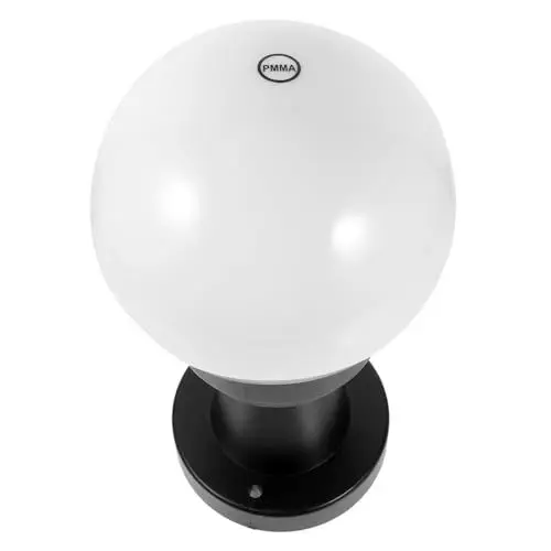 Produktbild: Veemoon Gartenzaun Lichter Wandpfosten-globuslampe Laternenpfahllicht Im Freien Verandalicht Im Freien Lampenschirm Im Freien Kugelleuchten Im Freien Wasserdichte Terrassenlampe Deko Stk