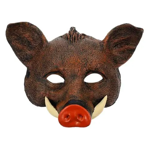 Produktbild: Halloween Ebermaske Tier-Gesichtsabdeckung Gesicht Foto Requisiten für Halloween Karneval Kostüm Partybedarf