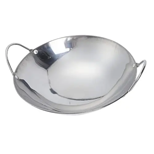 Produktbild: Veemoon Induktions-Wokpfanne 9 Zoll - Antihaft Wok Mit Rundem Boden Ideal Für Gas Und Induktionsherde Mini Wok Für Perfekte Rührgerichte Und Asiatische Köstlichkeiten