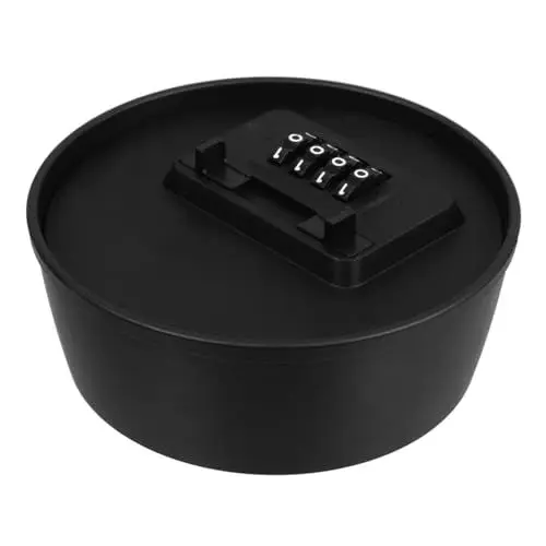 Produktbild: Veemoon Kasten Aufbewahrungskiste Schlüsselorganisator Schlüsselschrank Positionieren Safe-schlüssel-organizer Schlüssel-wand-organizer Schlüsselschrank Wandhalterung Abs Black