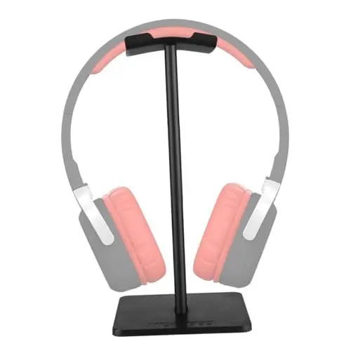 Produktbild: Veemoon Kopfhörerhalterung Halterung Für Headset-Display Kopfhörerständer Aus Aluminium Headset-Halter Für Den Schreibtisch Kopfhörerständer Für Den Schreibtisch Headset-Halterung Black