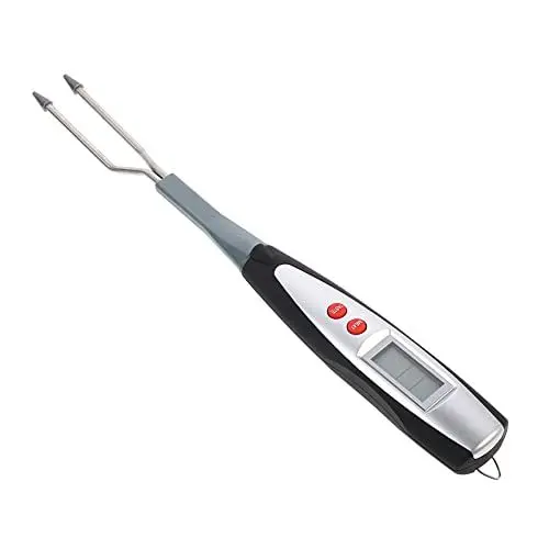 Produktbild: Veemoon Küche 1 Stück Schwarzes Fleisch Braten Koch Raucher Grill Digital Und Grillen Braten Grill Temperaturtester für Sofortiges Grillen Lesen Kochen mit Sonde Backen Süßigkeiten