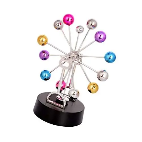 Produktbild: Veemoon Puzzle-Spielzeug Schaukel Art Asteroid Perpetual Motion Desk Toy Swing Balance Balls Solar System Planet Universe Ornament Home Office Decoration Spielzeug Gehirn Spielzeug
