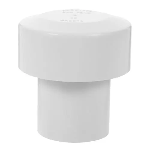 Produktbild: Veemoon 1stück Air Ducting Adapter Valve Pvc Luftzufuhrventil Für Drainagesysteme Einfache Installation Zuverlässige Verbindung Für Regenhaube Geeignet