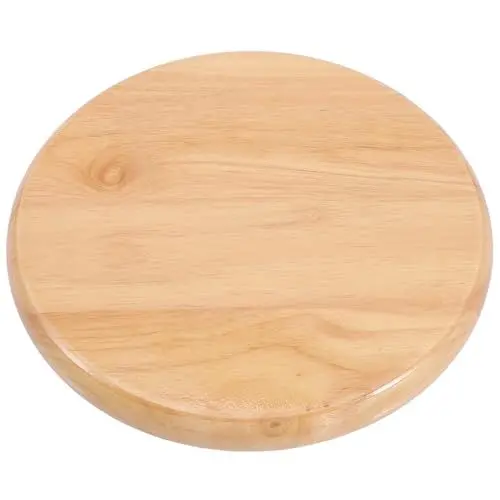 Produktbild: Veemoon Rustikaler Holzhocker Ersatz Sitz Für Metall Stühle Ersatz Sitz Holz Hocker Ersatz Sitz Ersatz Hocker Für Metall Stühle