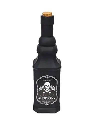 Produktbild: Chaks Deko Giftflasche Poison 23 cm | Schwarz